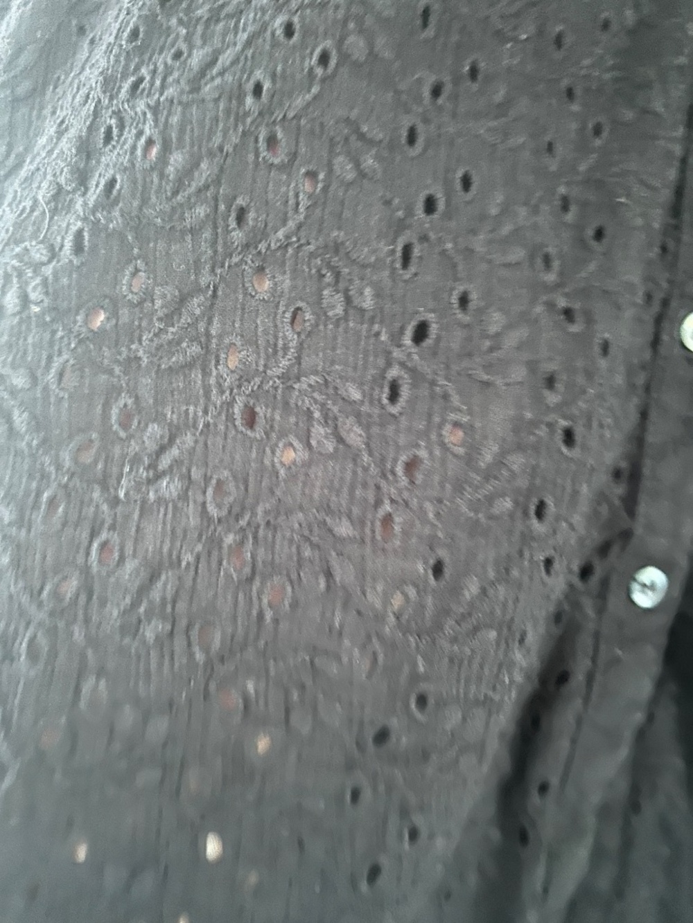 Free people eyelet blouse - Picture 2 of 3